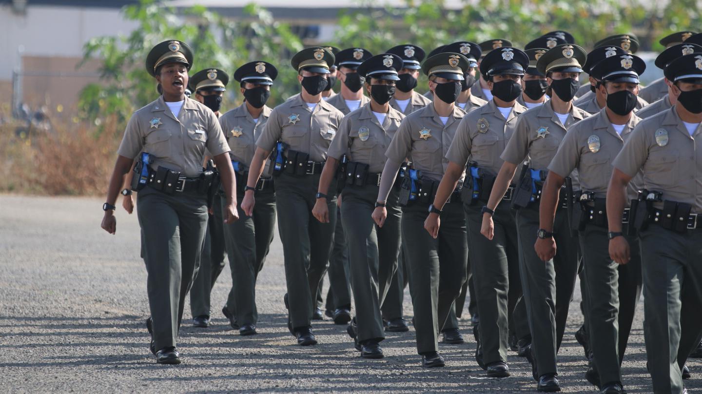 Ventura College Police Academy Marching