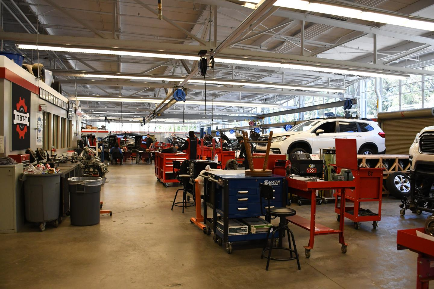 Career Education Automotive warehouse